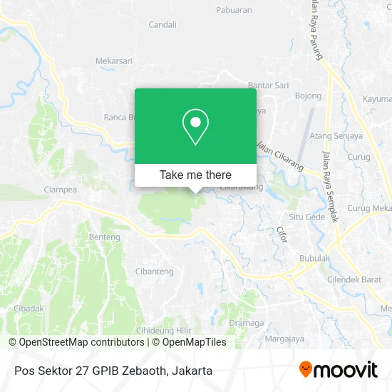 Pos Sektor 27 GPIB Zebaoth map