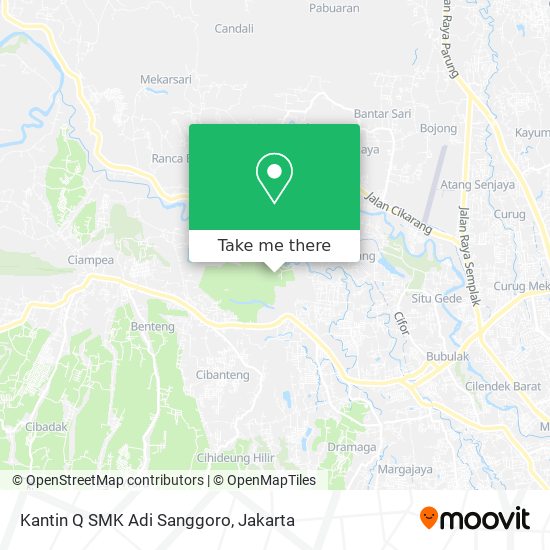 Kantin Q SMK Adi Sanggoro map