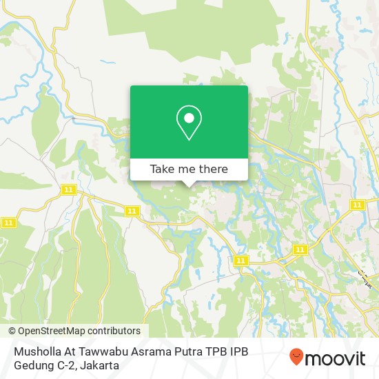 Musholla At Tawwabu Asrama Putra TPB IPB Gedung C-2 map