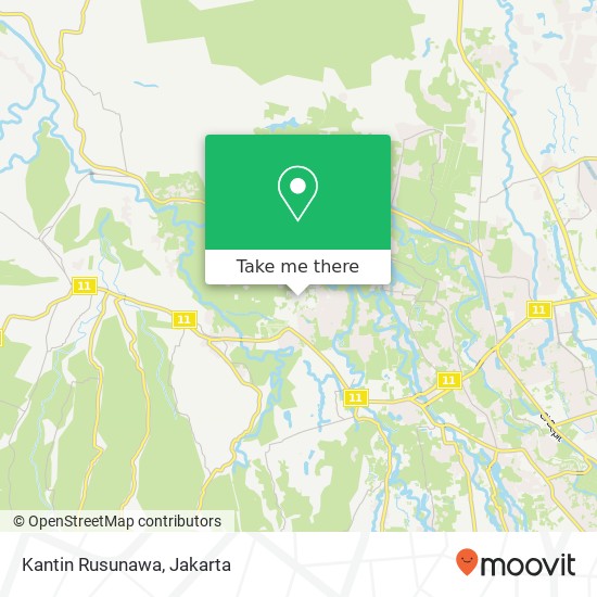 Kantin Rusunawa map