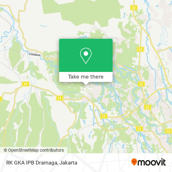 RK GKA IPB Dramaga map