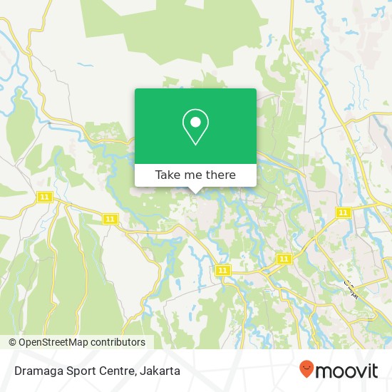 Dramaga Sport Centre map