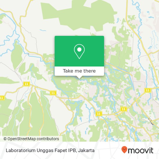 Laboratorium Unggas Fapet IPB map