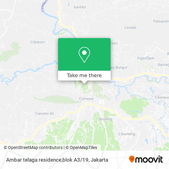 Ambar telaga residence,blok A3 / 19 map