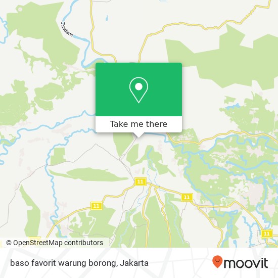 baso favorit warung borong map