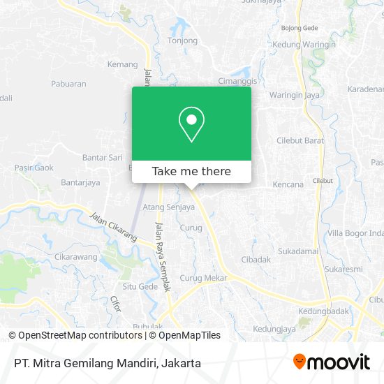 PT. Mitra Gemilang Mandiri map