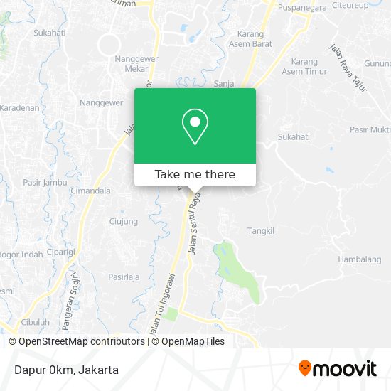 Dapur 0km map