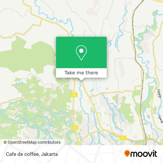 Cafe de coffee map