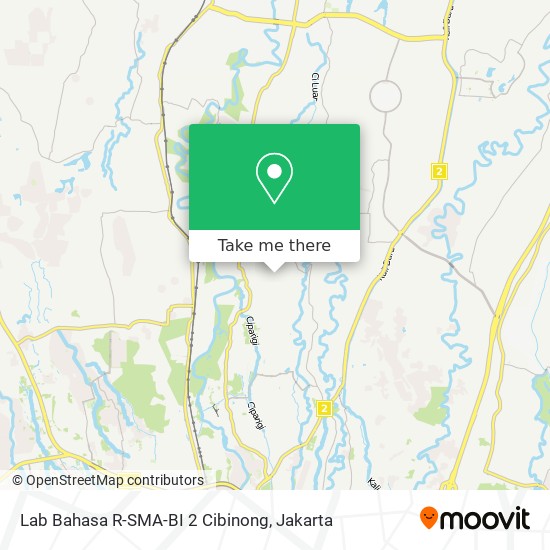 Lab Bahasa R-SMA-BI 2 Cibinong map