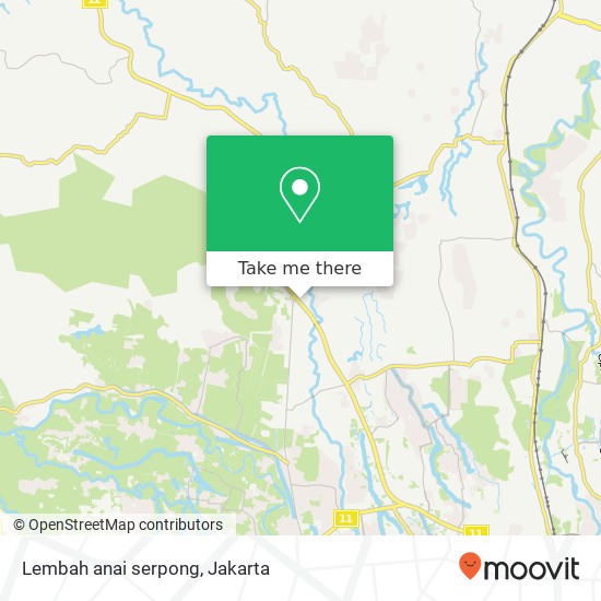 Lembah anai serpong map