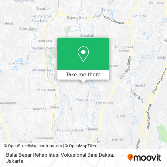 Balai Besar Rehabilitasi Vokasional Bina Daksa map