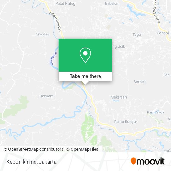 Kebon kining map