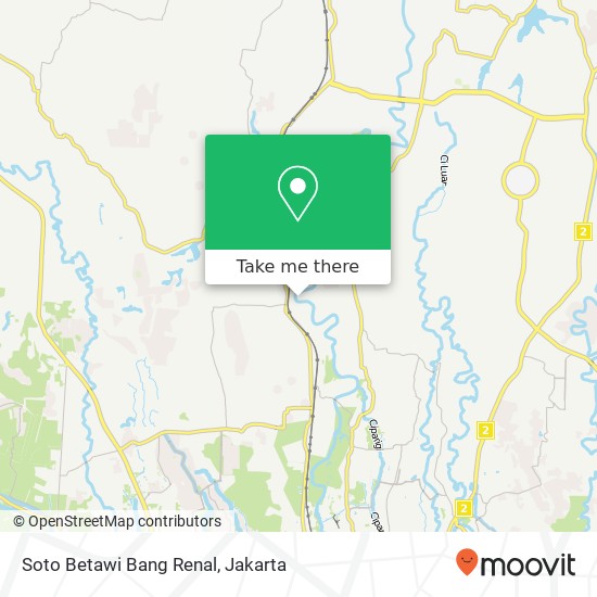 Soto Betawi Bang Renal map