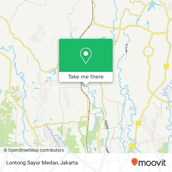 Lontong Sayur Medan map