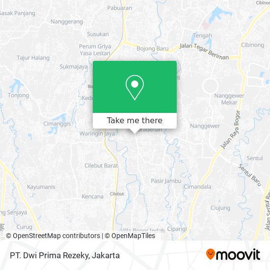 PT. Dwi Prima Rezeky map
