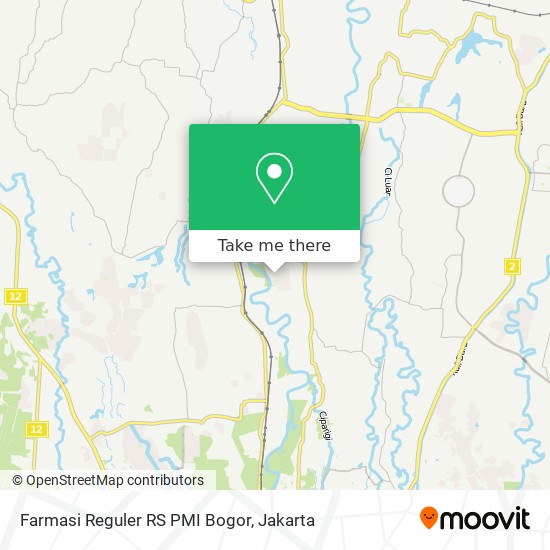 Farmasi Reguler RS PMI Bogor map