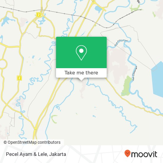 Pecel Ayam & Lele map