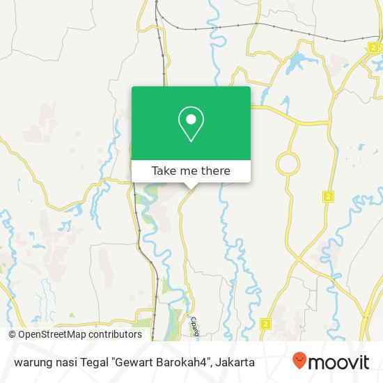 warung nasi Tegal "Gewart Barokah4" map