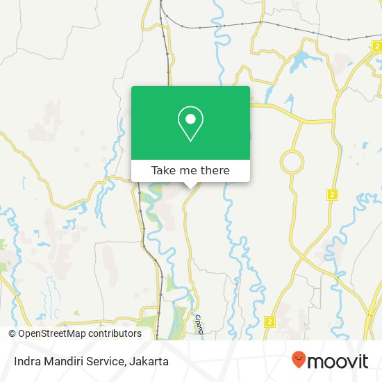 Indra Mandiri Service map