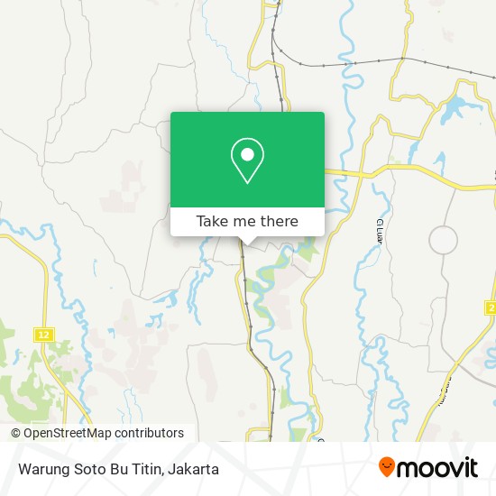 Warung Soto Bu Titin map