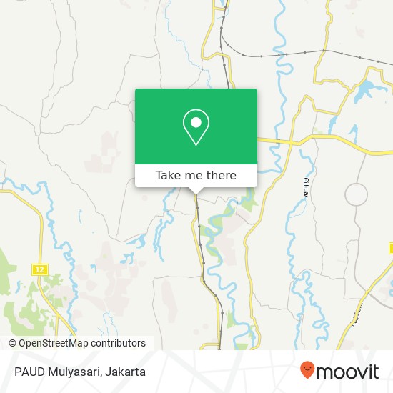 PAUD Mulyasari map