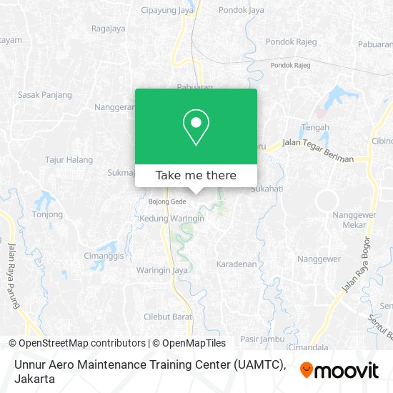 Unnur Aero Maintenance Training Center (UAMTC) map
