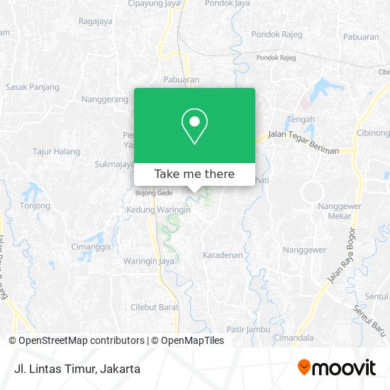 Jl. Lintas Timur map