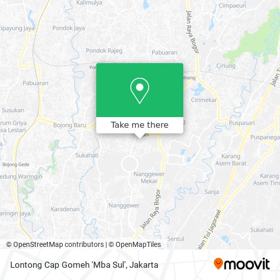 Lontong Cap Gomeh 'Mba Sul' map