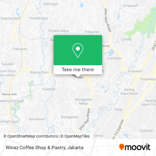 Winaz Coffee Shop & Pastry map