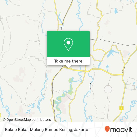 Bakso Bakar Malang Bambu Kuning map