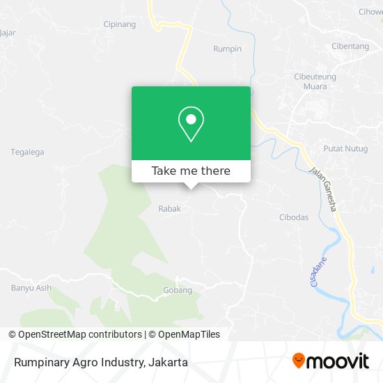 Rumpinary  Agro Industry map