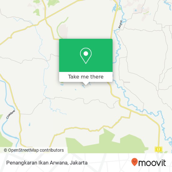 How to get to Penangkaran Ikan Arwana in Bogor by Bus?