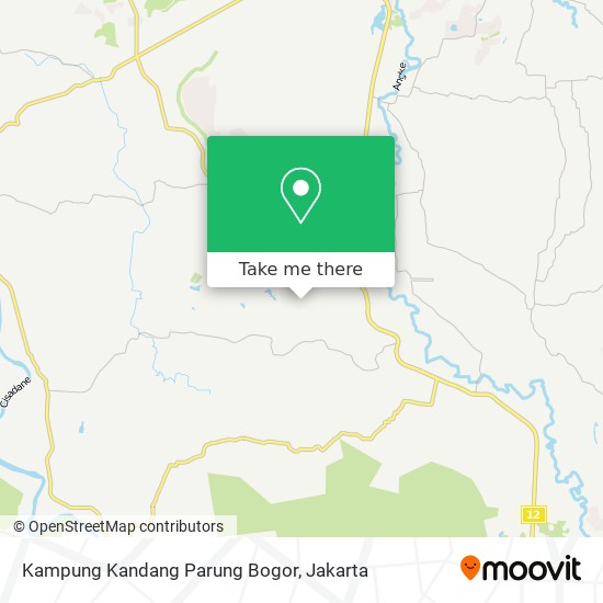 Kampung Kandang Parung Bogor map