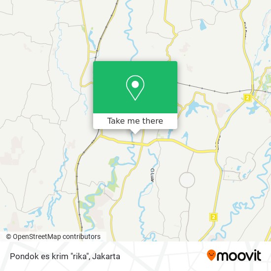 Pondok es krim "rika" map