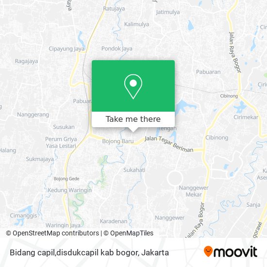 Bidang capil,disdukcapil kab bogor map