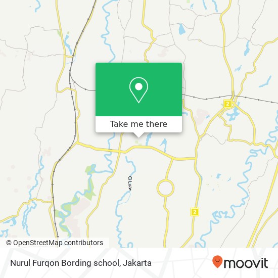 Nurul Furqon Bording school map