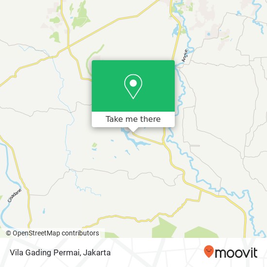 Vila Gading Permai map