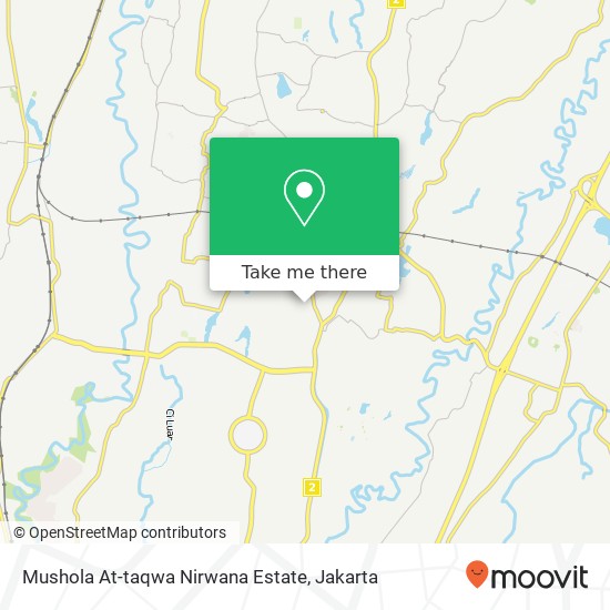 Mushola At-taqwa Nirwana Estate map