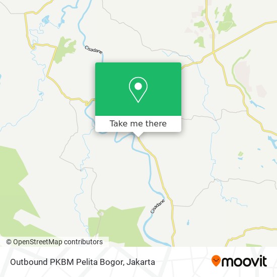 Outbound PKBM Pelita Bogor map