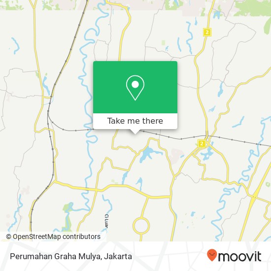 Perumahan Graha Mulya map