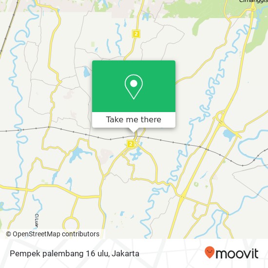 Pempek palembang 16 ulu map