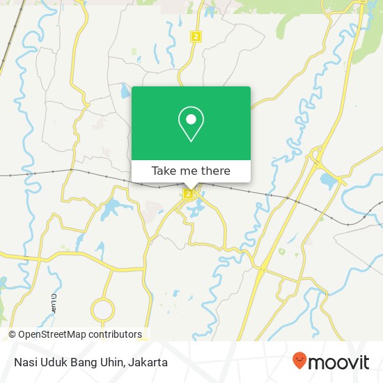 Nasi Uduk Bang Uhin map