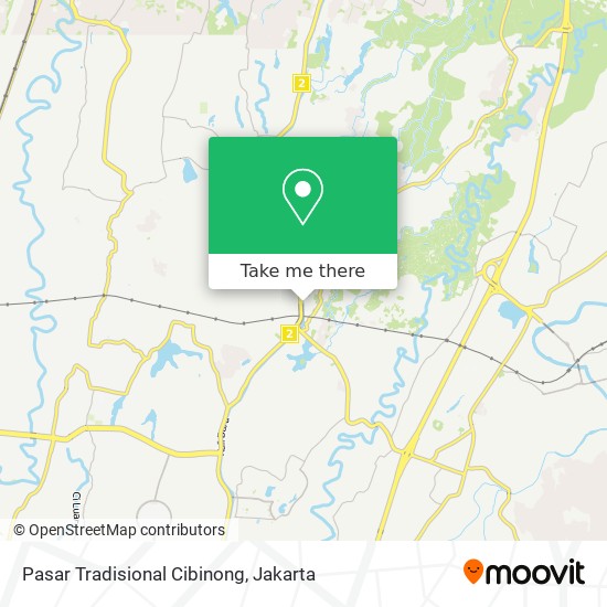 Pasar Tradisional Cibinong map