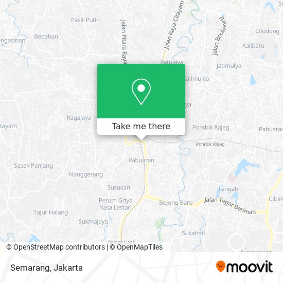 Semarang map