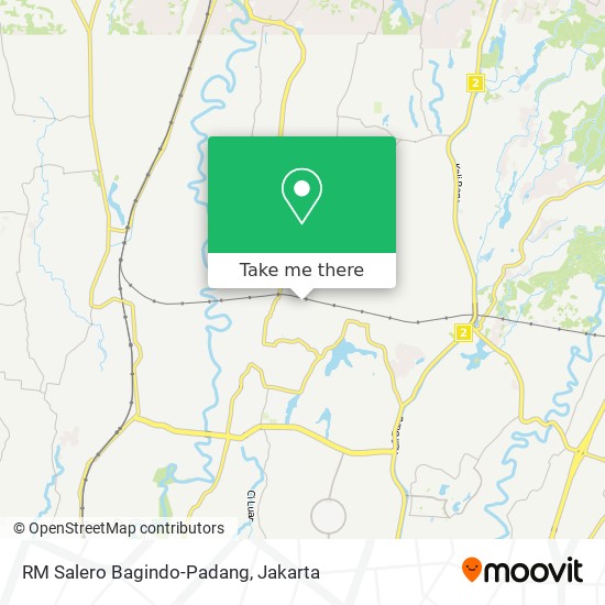 RM Salero Bagindo-Padang map