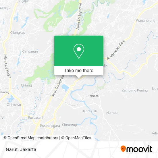Garut map