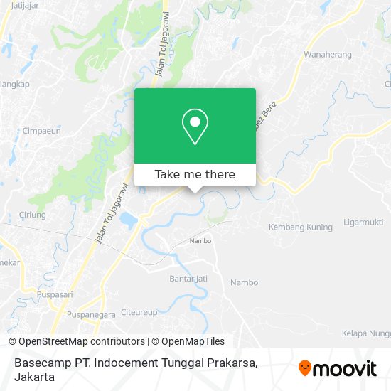 Basecamp PT. Indocement Tunggal Prakarsa map