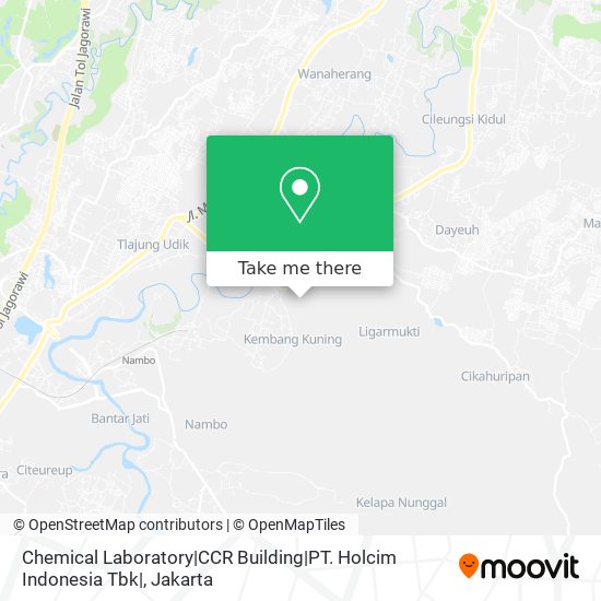 Chemical Laboratory|CCR Building|PT. Holcim Indonesia Tbk| map