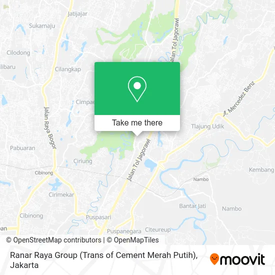 Ranar Raya Group (Trans of Cement Merah Putih) map