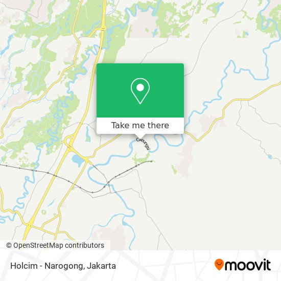 Holcim - Narogong map